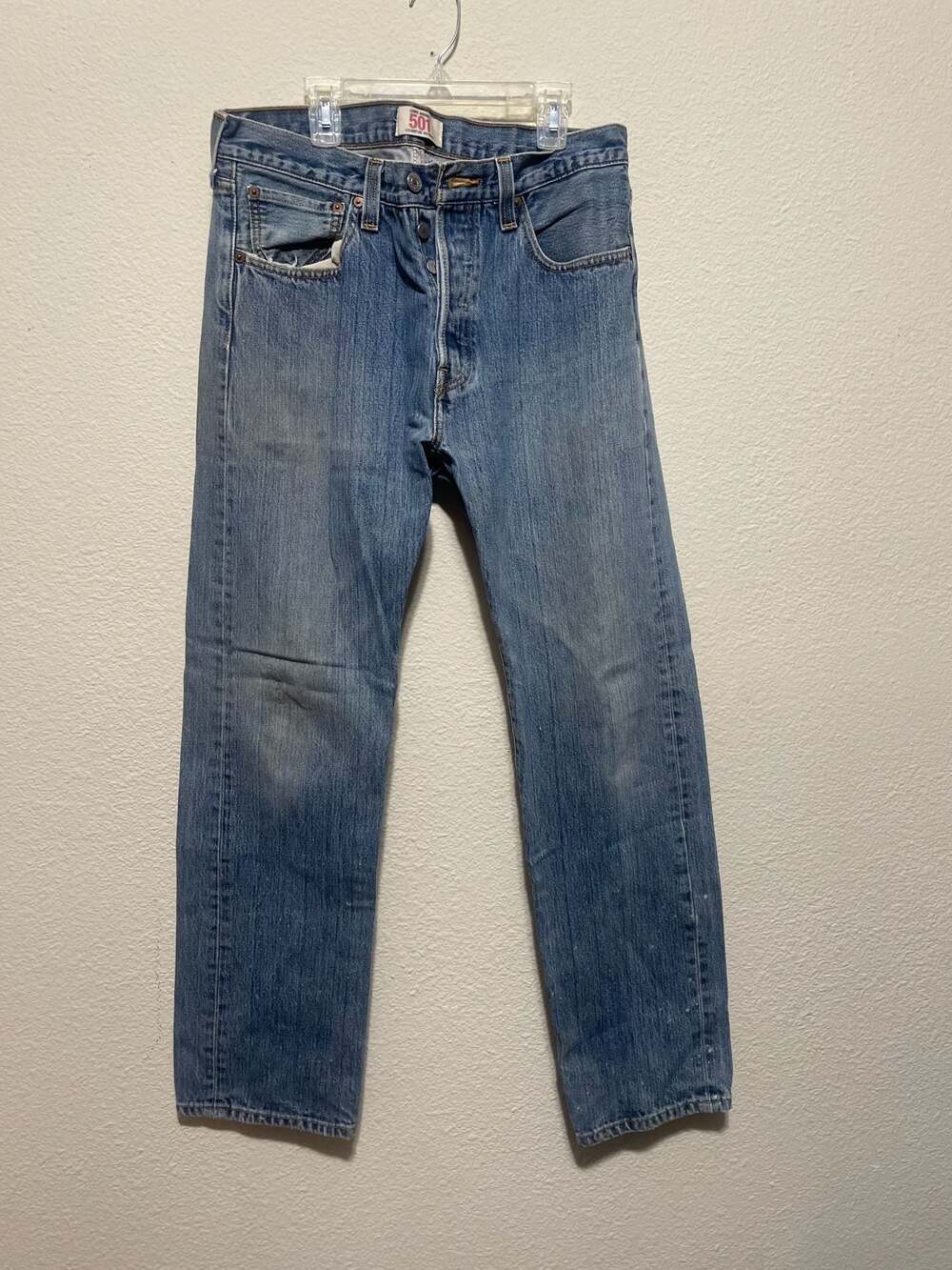 Levi's 501 Original Fit Straight Leg Jeans 33x32